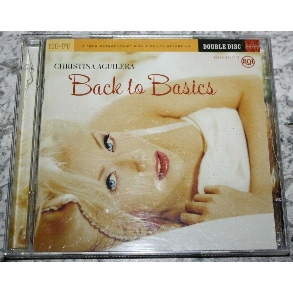 BACK to BASICS - Audio CD By CHRISTINA AGUILERA - VGUC